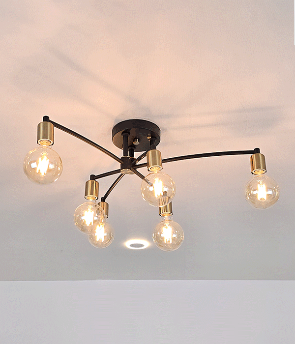 스웰 6등 아파트거실등 안방전등