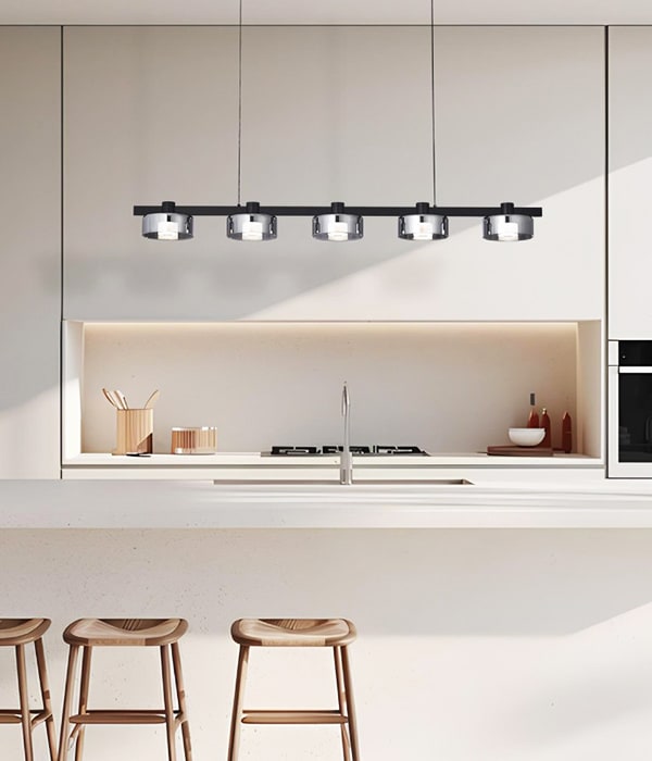 샤블리 LED 3등, 5등 식탁등, 펜던트조명 / 20W, 40W